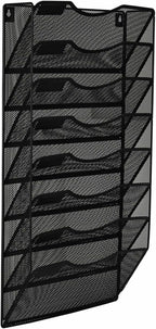 EasyPAG 8 Pocket Mesh Wall File Organizer, Hanging Paper Folder Holder - Image 2