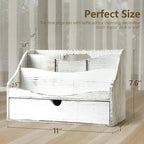 Pine Wood Mail Organizer for Desk - Image 2