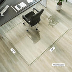 Koonmi Tempered Glass Chair Mat - Image 3