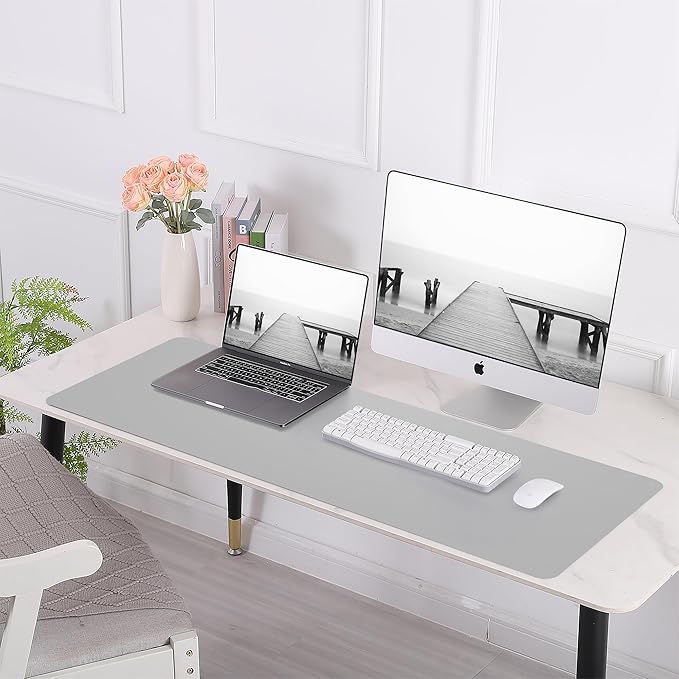 Leather Desk Protector, 47in*23.7in Large Mat - Image 6