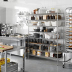 Regal Altair 21" Deep x 54" Wide x 74" Height Wire Shelving Kit | 8-Tier | NSF - Image 4