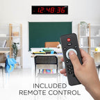Ivation Huge Oversized 48" Large Digital LED Clock | Big Digital Clock - Image 6