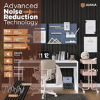 Avana Acoustic Wood Wall Panels – 94.4 X 12.6 Inch Smoke Oak Acoustic Panels 4 - Image 5