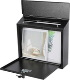 xydled Mail Boxes with Key Lock, Locking Mailbox Wall Mounted, Security Mailbox - Image 5