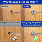 Steel DN Mate 200 Pack Stainless Steel Protector Sleeves - Image 3