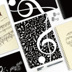 MAXCURY Blank Sheet Music Composition Manuscript Staff Paper Art Music Notebook - Image 9