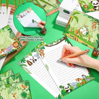 TaoBary 160 Pcs Stationery Paper Set 50 Double Sided Stationery Papers - Image 3