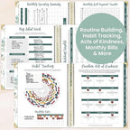 bloom daily planners 2026 Hardcover Calendar Year Goal & Vision Planner - Image 6