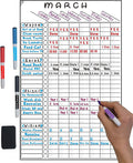 Multi-use Magnetic to-Do List Board Chore Chart List Goal Planner Task Habit by Dewny+brand