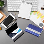 Taikuri Custom Business Card Holder Personalized Engraved Leather Business Card - Image 5