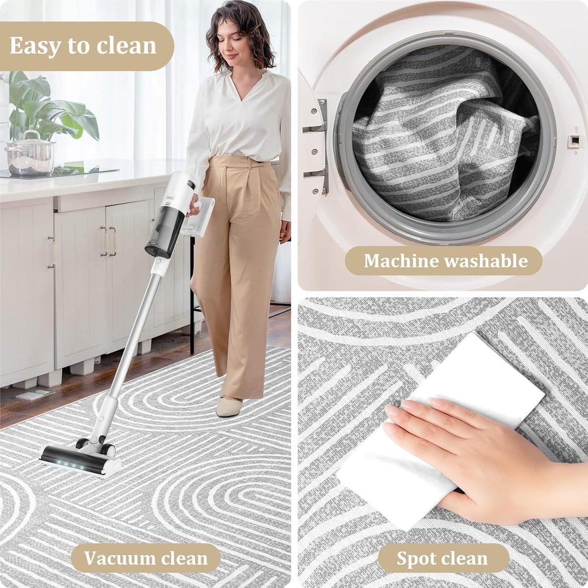 Office Chair Mat for Hardwood Floor, 60"x45" Easy Glide Computer De...