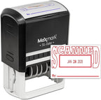MaxMark Large Self-Inking Rubber Date Office Stamp by Maxmark