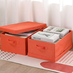 HOONEX Storage Bins with Lids for Organizing, Storage Boxes with 2 Carrying - Image 3