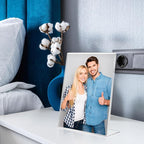 Eocnrhe Acrylic Sign Holder 8.5 x 11 6 Pack, Double-Sided Clear Sign Holder - Image 9