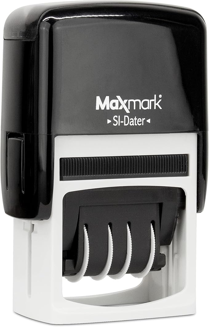 MaxMark Office Self Inking Date Stamp - Image 2