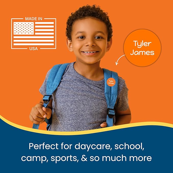 Name Bubbles - Basic Daycare Name Stickers - Image 9