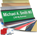 Custom Name Plate with Choice of Mounting by LHS+My+Business