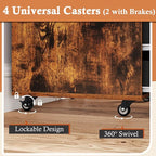 Giantex 5-Drawer Storage Cabinet - Image 8