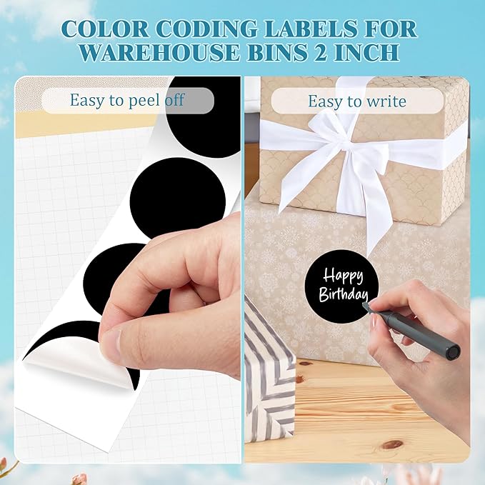 2 Inch Round Color Coding Labels - Image 4