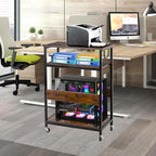 Extra Large Height Adjustable Computer Tower Stand, Computer & Machine Carts - Image 8