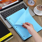 Resurhang 6 Pcs Legal Pad Top Spiral Bound Notebook 70 Sheets Double Sided - Image 4