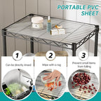 SINGAYE Shelf Closet Wire Shelving：Adjustable Metal Unit - Image 5