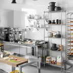 Regal Altair 14" Deep x 30" Wide x 86" Height Wire Shelving Kit | 5-Tier | NSF - Image 7