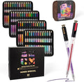 ZSCM Retractable Gel Pen For Adult Coloring, 60 Colors Large Capacity by ZSCM