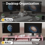 BONTEC Dual Monitor Stand Riser - Image 2