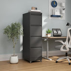 IKIMI 4 Drawer Locking File Cabinet - Image 2
