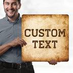 Custom Sign, Custom Street Sign, 11 Font Colors, 13 Font Styles, 4 Hole Options - Image 2