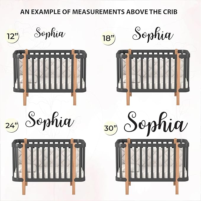 Personalized Wooden Name Sign for Nursery - Image 4