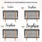 Personalized Wooden Name Sign for Nursery - Image 4