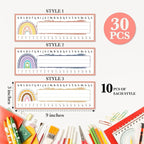 Name Tags Rainbow Theme, Boho Rainbow Name Labels - Image 2
