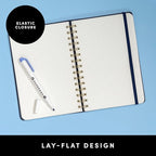 PAPERAGE Graph Paper Spiral Notebook & Journal, 160 Pages, Medium 5.5 inches x - Image 3