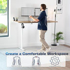 VIVO Electric 71 x 30 in Standing Desk, Memory Height Adjustment, 1B Series - Image 4