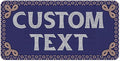 Custom Sign, Custom Street Sign, 11 Font Colors, 13 Font Styles, 4 Hole Options by MySignCenter