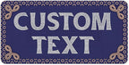 Custom Sign, Custom Street Sign, 11 Font Colors, 13 Font Styles, 4 Hole Options by MySignCenter
