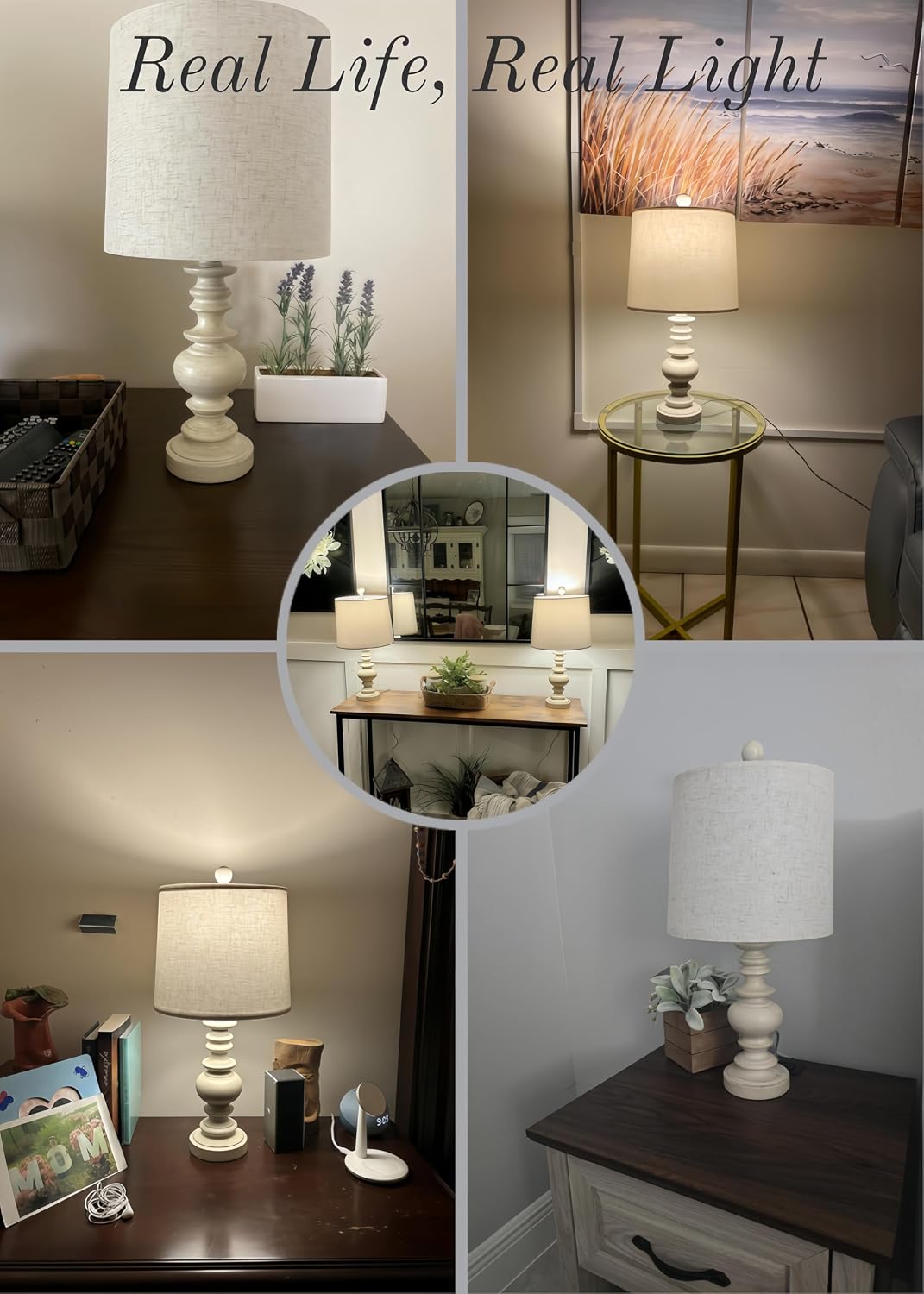 bobomomo tradition 20.5" rustic table lamp set of showing dimensions