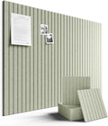 Fluxynara Large Felt Bulletin Board 48" x 36" Cork Board Alternative-12 Pack