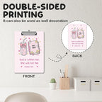 APIILVPQ Pink Clipboard, Bible Verse Clipboards - Image 3