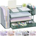 gianotter 4-tier desk organizer with drawers, file holders, main product view