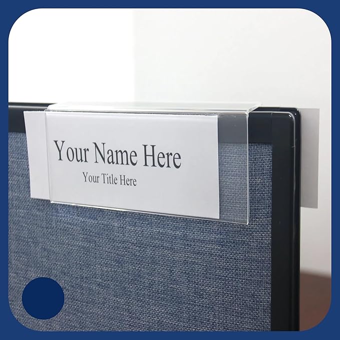 20-Pack 8.5" x 2.5" Acrylic Name Plates - Image 5