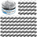 132 Pack Small Binder Clips 0.75 Inch by Unknown