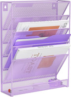 Kuntine.B 6-Tier Wall File Organizer Hanging File Organizer Cubicle Organizer by KuntineB