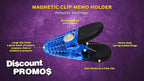 10 Magnetic Memo Holders Set - Image 3