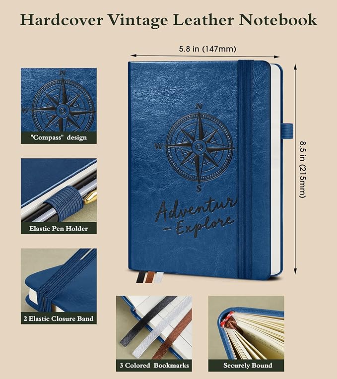PAIBAS Graph Notebook for Women Men, 160 Pages Grid Paper, Graphing Notebooks - Image 2