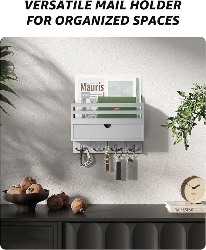 Rebee Vision Decorative Mail Organizer Wall Mounted - Image 2