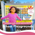 Weather-Proof Aluminum School Playground Communication Board - Image 3