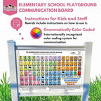 Weather-Proof Aluminum School Playground Communication Board - Image 2